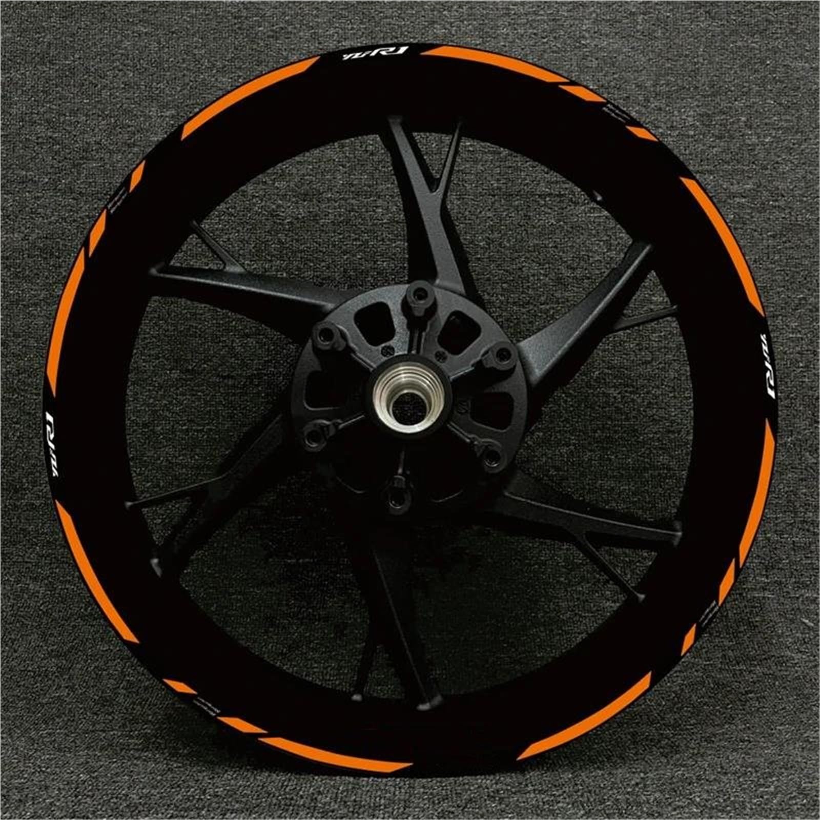Wheel Stickers Motorcycle Wheel Stickers Rim Reflective Decal for YZFR1 YZF-R1 YZF R1 Stripe Decals Hub Sticker Rim Reflective Decal