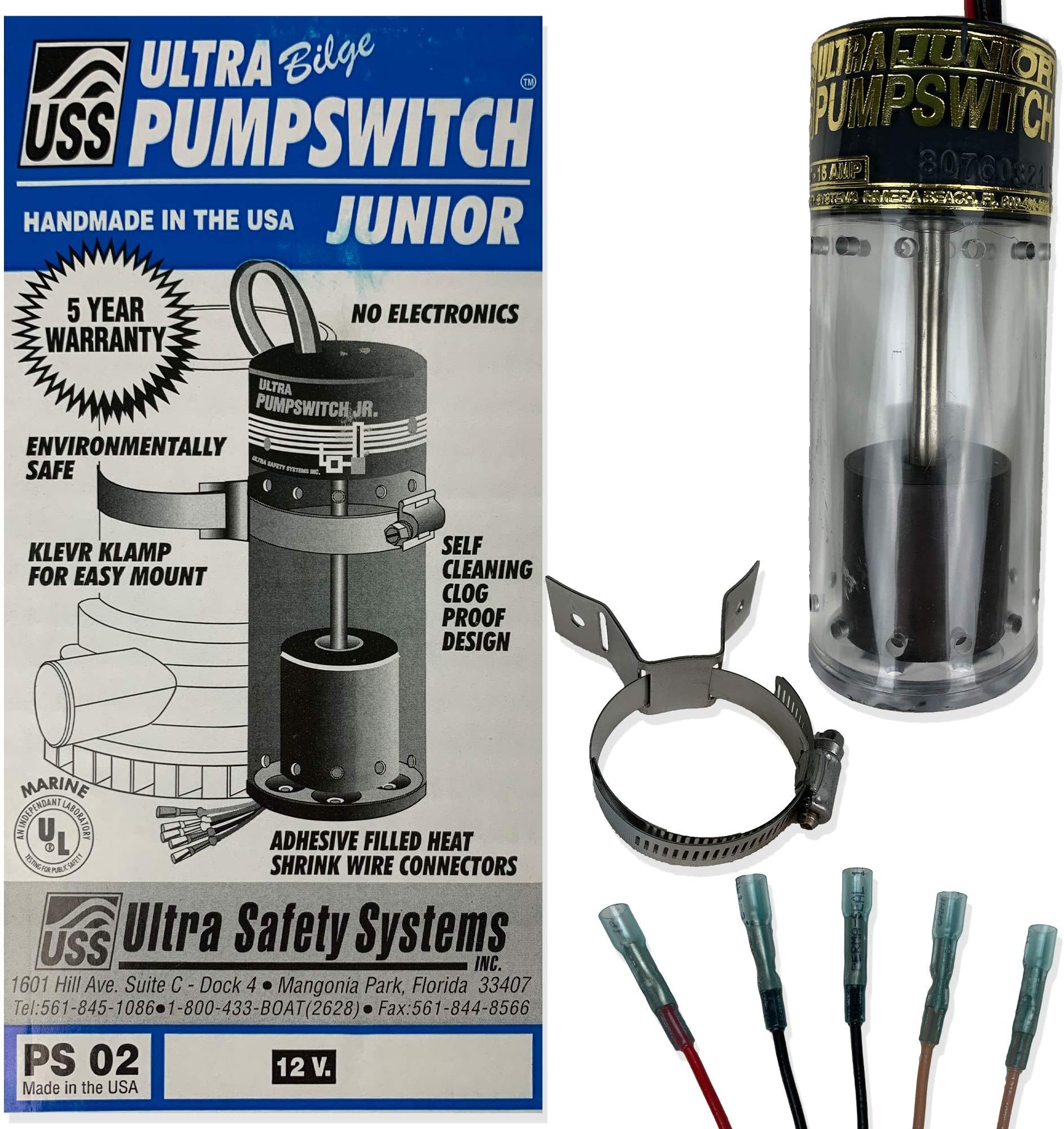 UPS-02-12 V Float Switch Bilge Pump Switch