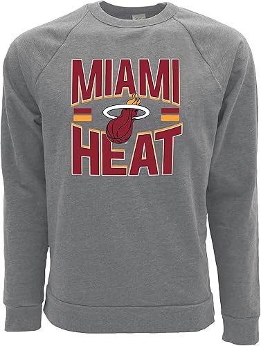 Miniatura 7 de Blue 84 Sudadera de cuello redondo de triple mezcla con licencia oficial de la NBA, estrellas de baloncesto,