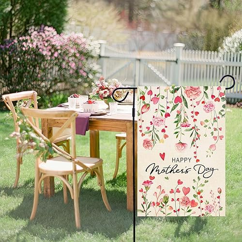 Miniatura 2 de Baccessor Bandera de jardín de bienvenida del día de San Patricio, 12.5 x 18 pulgadas, vertical, de doble cara, trébol verde de la suerte,