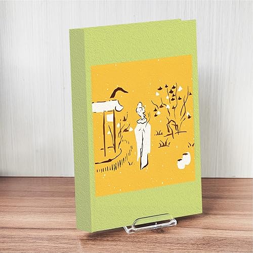 Miniatura 4 de Paquete de 10 soportes de acrílico ajustables para cómics, caballete transparente, soporte para coleccionista, para álbumes de obras de arte, CD,