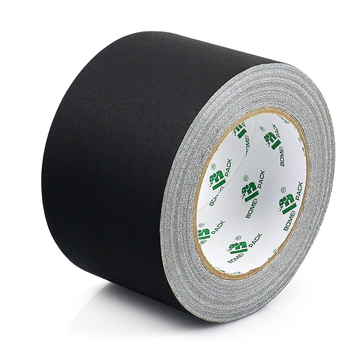 BOMEI PACK Gaffer Tape Black 3Inch X 30Yds, Matte Finished Pro Gaffing