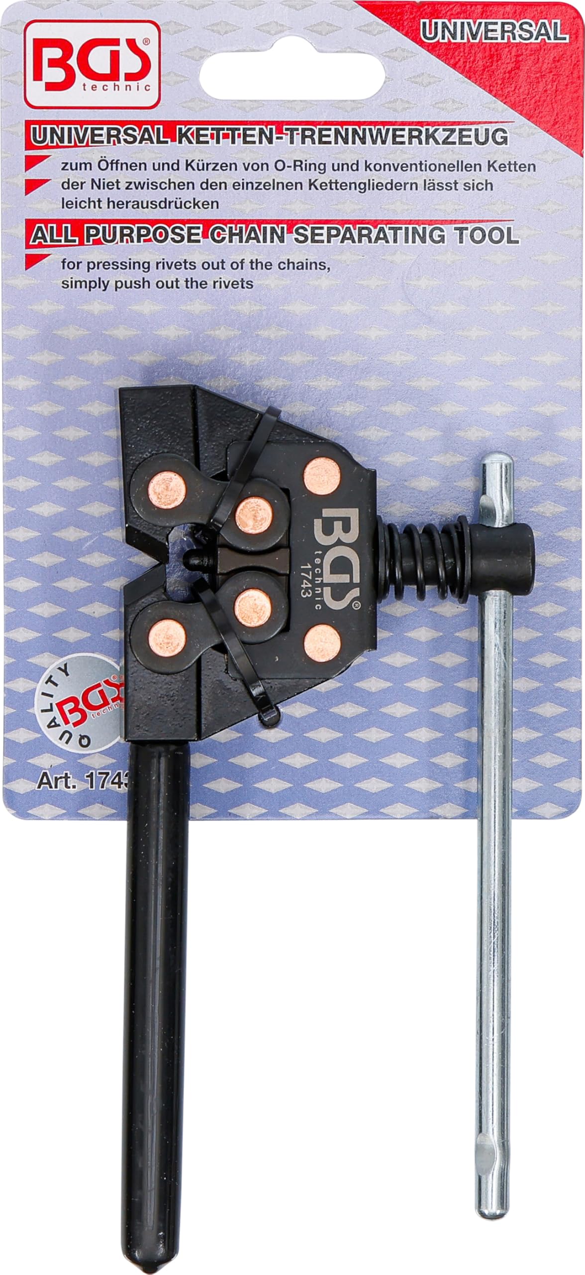 BGS 1743 | Rozkuwacz do łańcuchów | do łańcuchów 3/8" - 5/8"
