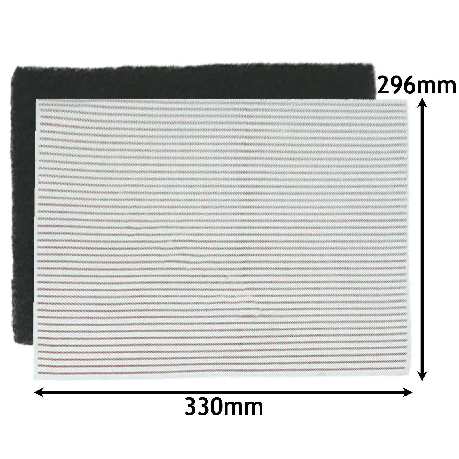 Image secondaire de SPARES2GO Ensemble de filtres universels pour friteuse à découper