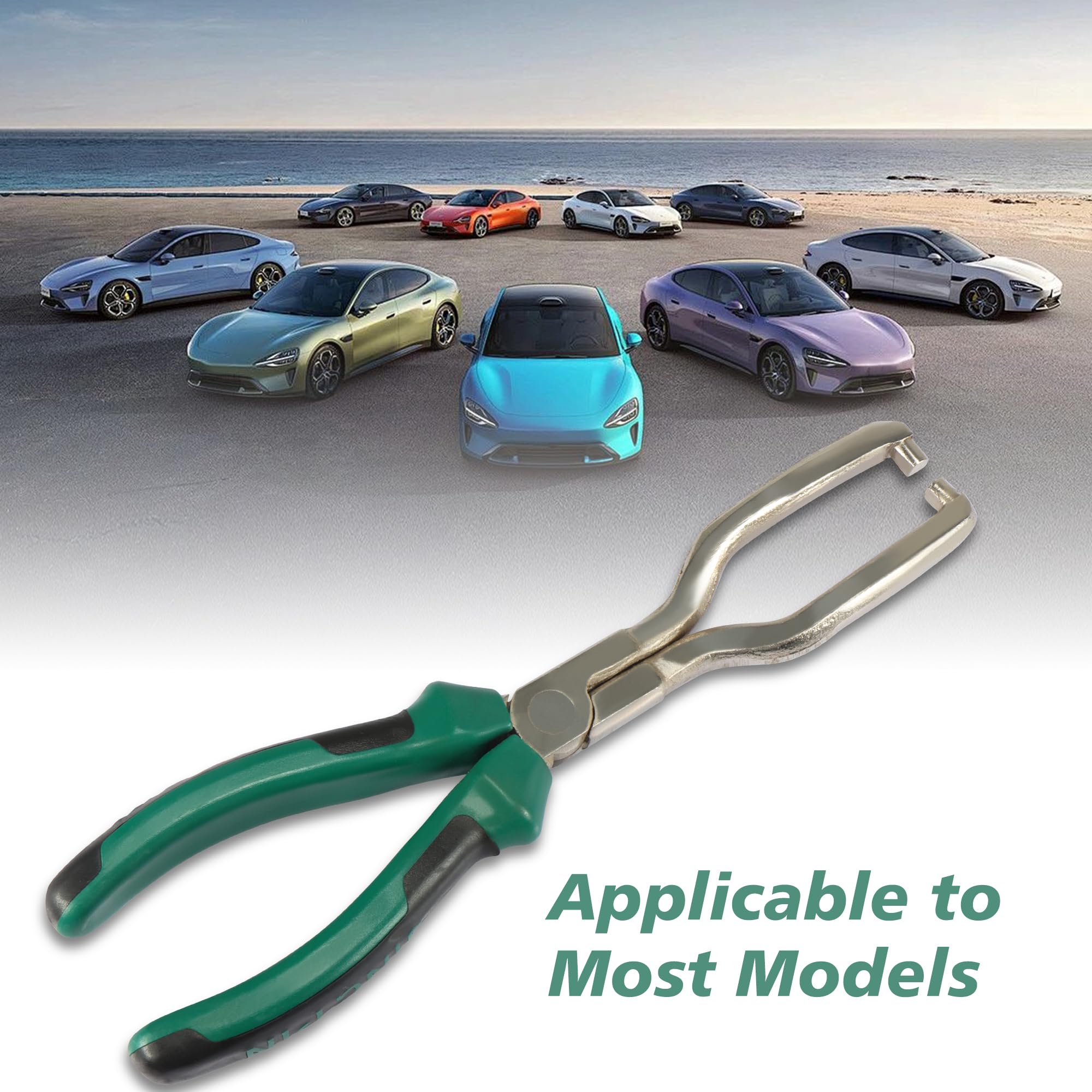 Electrical Disconnect Pliers Long Spark Plug Removal Pliers With Non - Foto 8