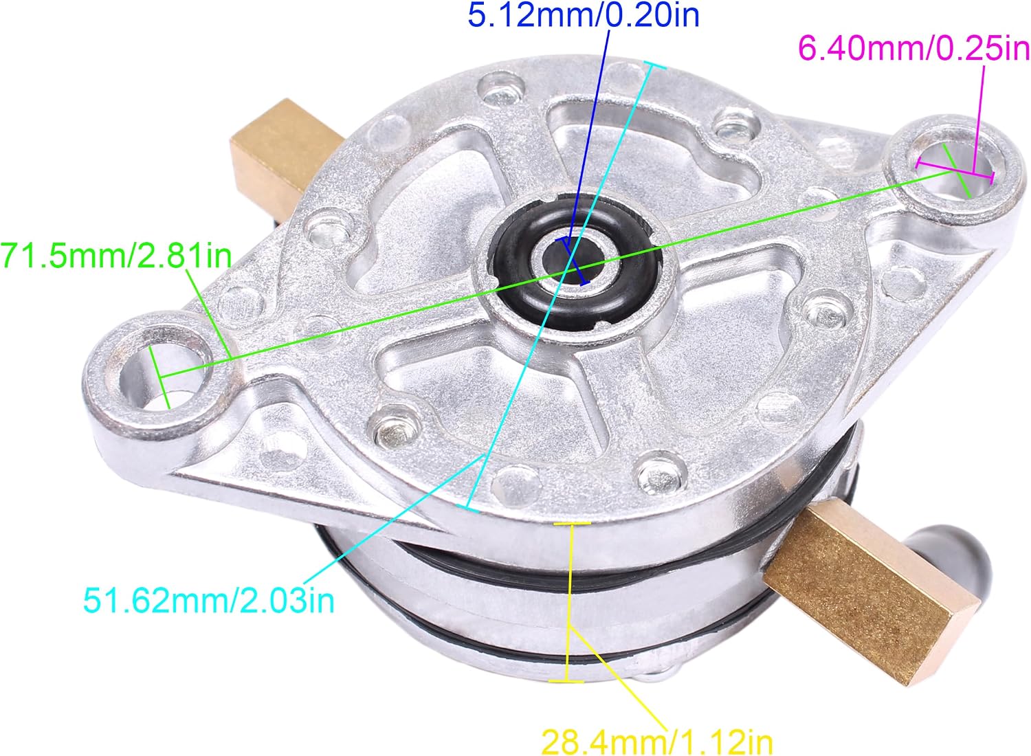 24233-G1 24233G1 14151-G1 14151G1 Fuel Pump for EZGO E-Z-G-O Marathon 2-Cycle Golf Cart Engine 1976-1991 Z136