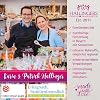 Hallingers Genuss Manufaktur Pralinen Adventskalender - ohne Alkohol handmade aus Confiserie-Edelkakao in wertigem Softfeel-Karton Romantische Wei... Weihnachtskalender für Frauen Männer
