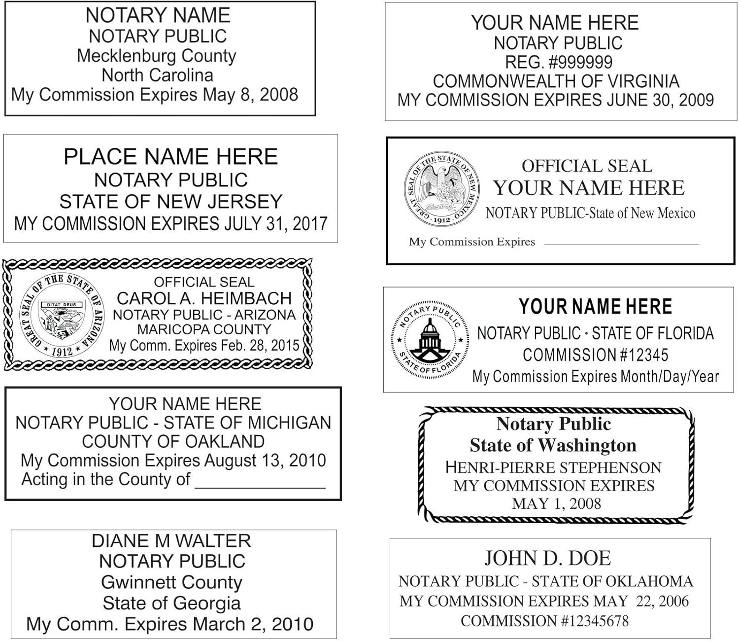 ExcelMark Notary Stamp - Image 4