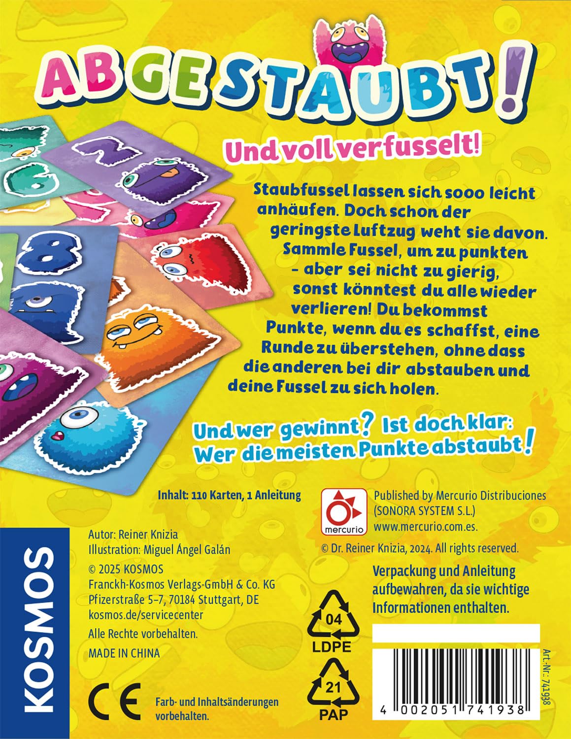 Kosmos Abgestaubt! und voll verfusselt – Ansicht 2