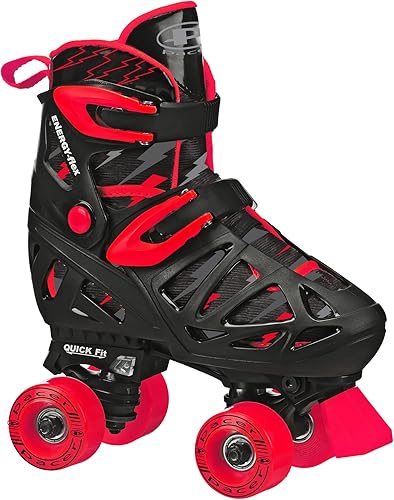 Pacer XT70 - Patines cuádruples para niños con tamaño ajustable