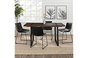 LEMBERI Black Leather Dining Chairs: Elevate Your Dining Experience