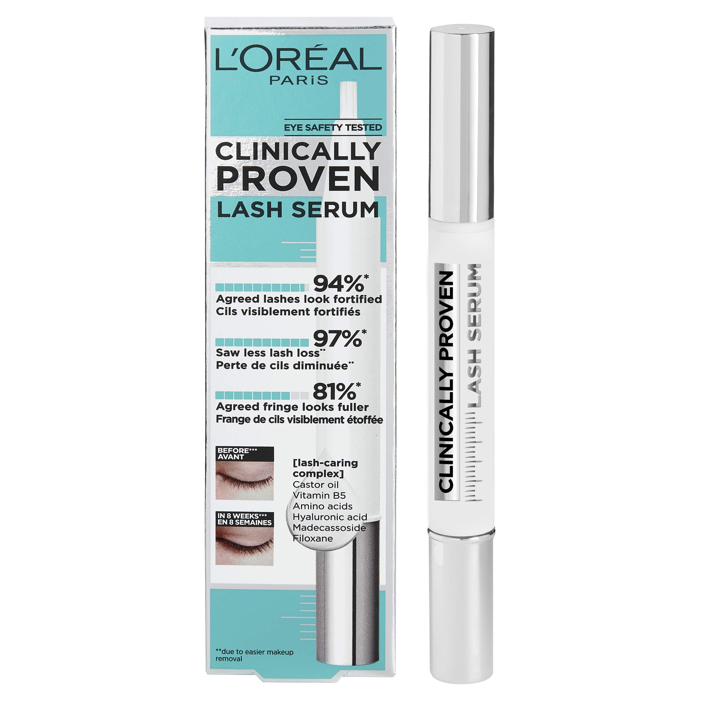 L'Oréal Paris Serum de Pestañas Clínicamente Probado - 17 ml