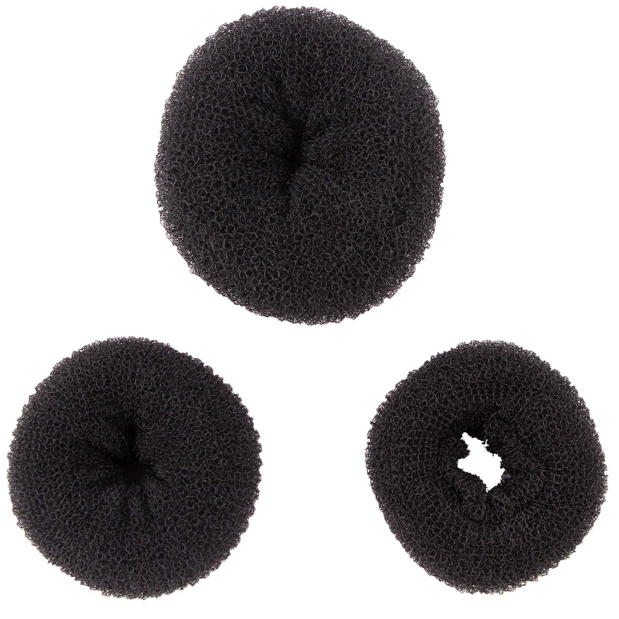 Mahak Accessories Hair Donut Combo of Three Different Sizes - Pack of 3