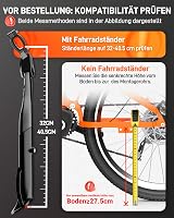 HENMI Állítható Kerékpártámasz 24-29" Méretű Kerékpárokhoz - 45kg Teherbírás, Alumínium, MTB, E-bike, Országúti és Városi Biciklikhez 2