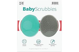 S&T INC. Softest Cradle Cap Brush for Newborns