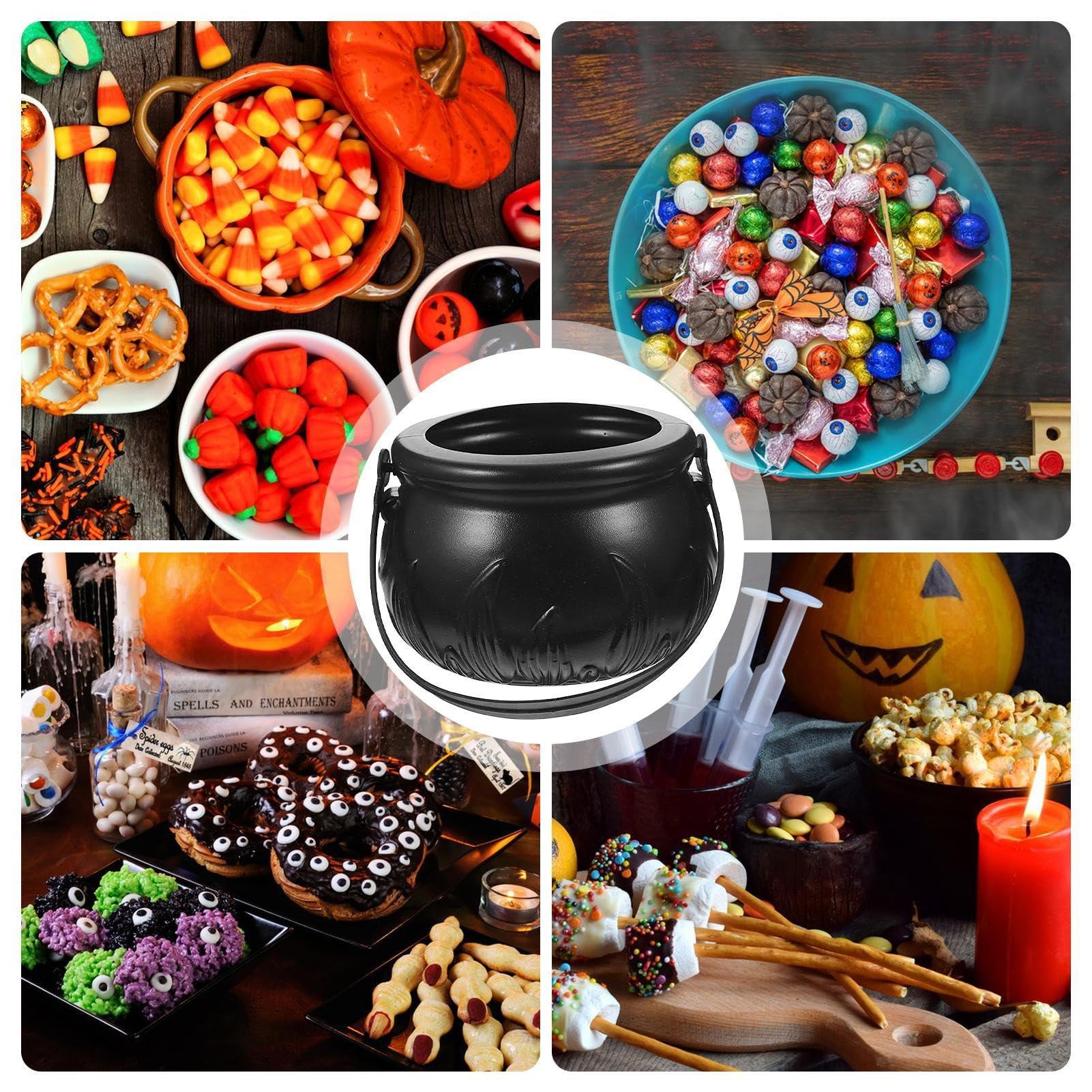 Amazon.co.jp: 魔女のハロウィンキャンディバケツ - ブラッククッキー