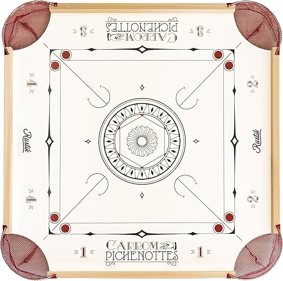 Amazon.com: American Style - Beginner Carrom/Pinnochi/Pichenotte Board ...