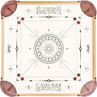 Crokinole Canada Classic American Style - Beginner Carrom and Pichenotte Board Game Set
