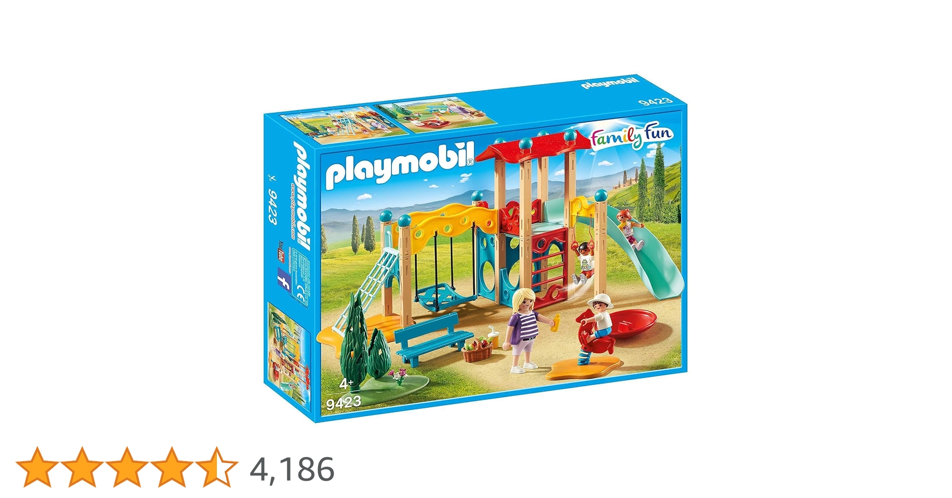 Amazon.co.jp: PLAYMOBIL 9423 Big Playground - NEW 2018