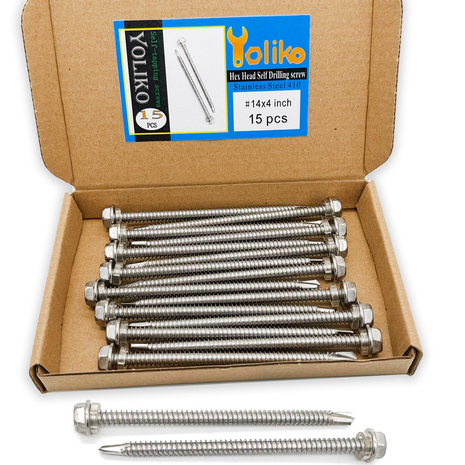 Tornillos De Acero Inoxidable Auto Perforación - EBay