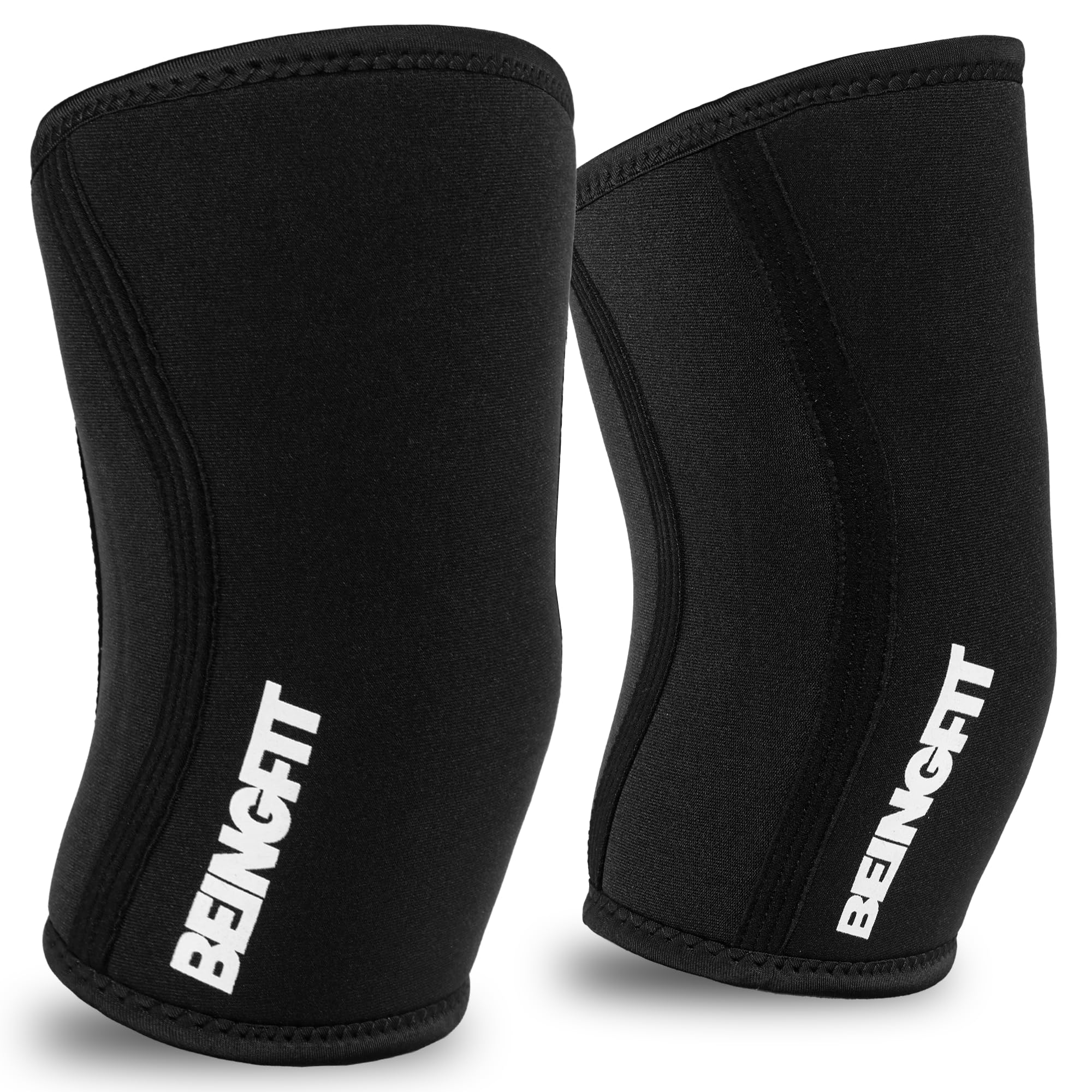 Amazon.co.jp: Beingfit ニースリーブ 膝サポーター, ネオプレン素材