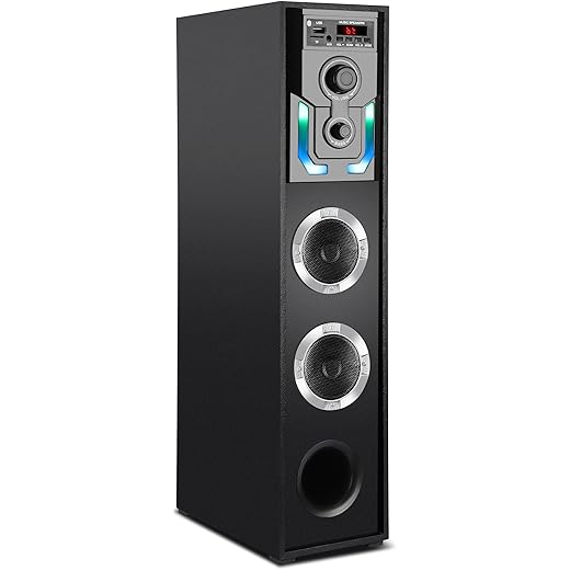 HJ DJ Multimedia Tower Speaker H 10X Bluetooth Home Theater