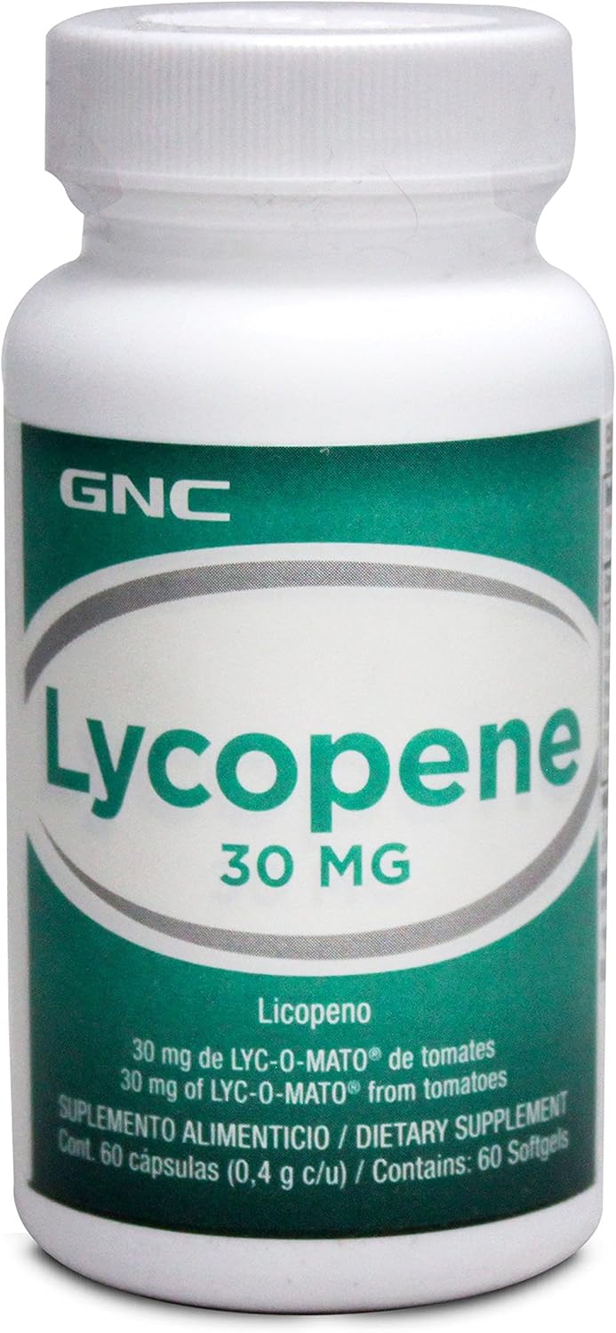 GNC Lycopene 30 mg, 60 cápsulas Salud y Cuidado Personal