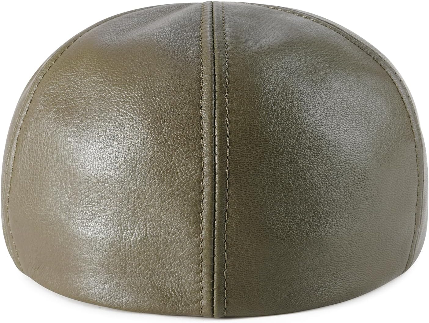 VOBOOM Leather Ivy Newsboy Caps 6 Panel Cabbie Beret Hat - Image 5