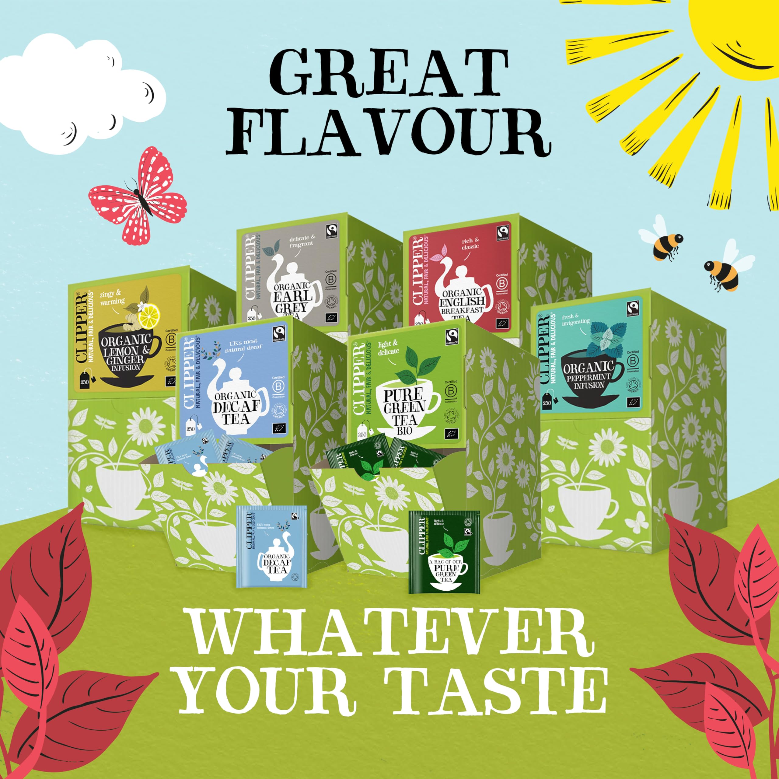 Clipper Organic Speciality English Breakfast 250 sachets de thé