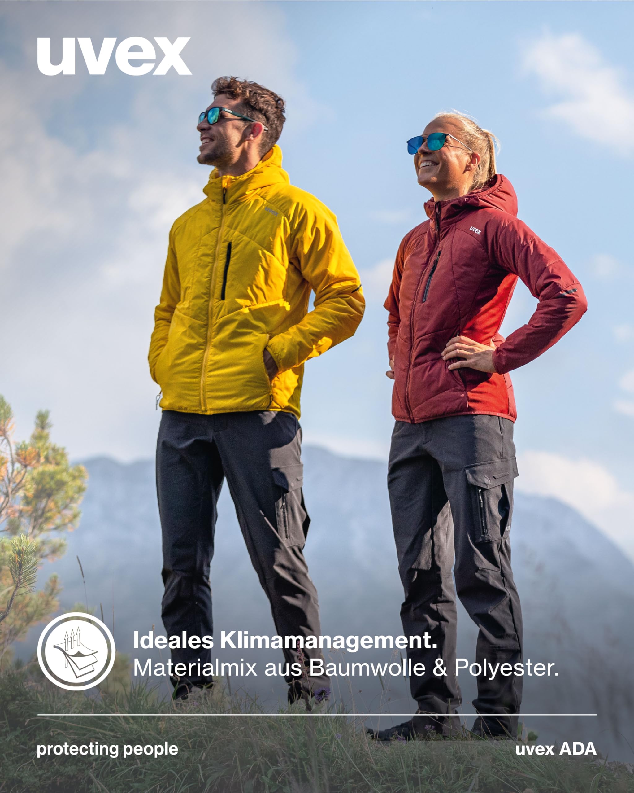 Uvex ADA 7636 Damen-Trekkinghose - Perfekt zum Wandern - Atmungsaktiv & Robust