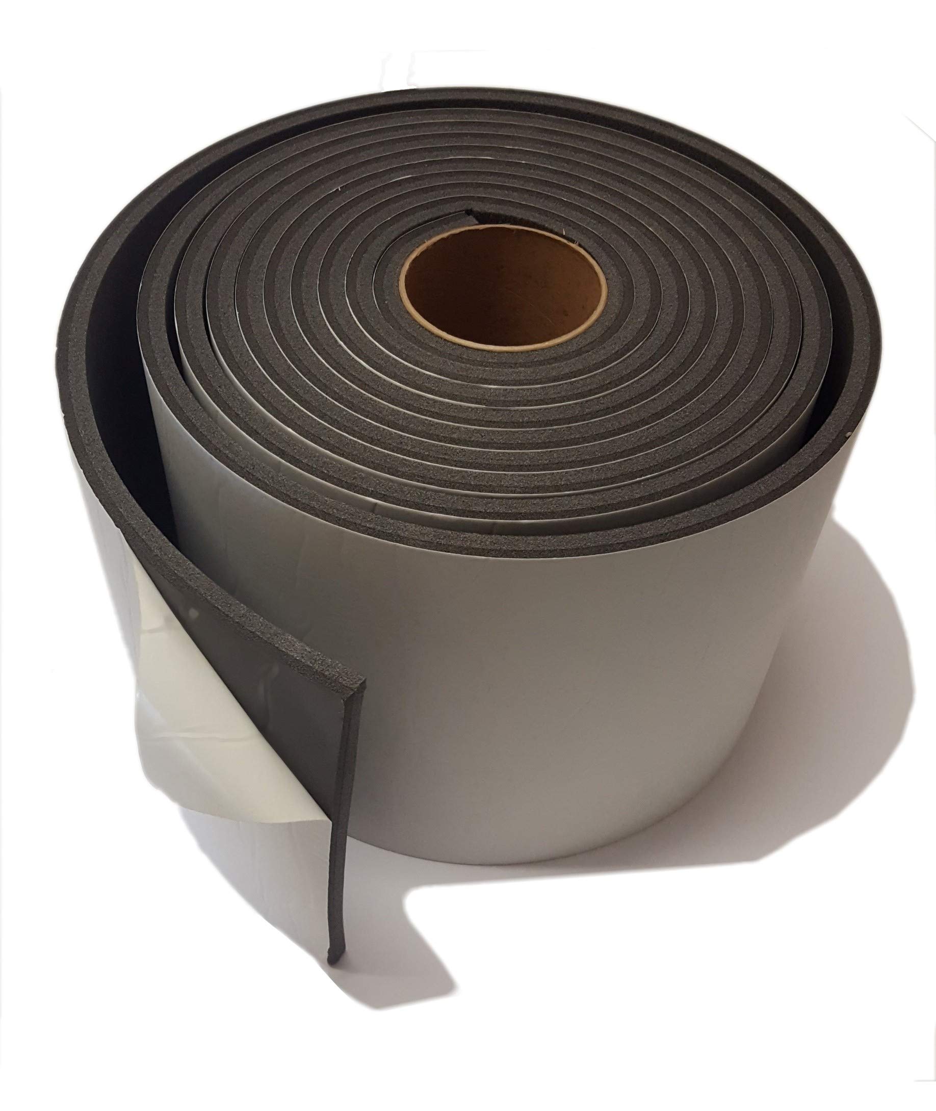 200mm (20cm) SELF Adhesive Closed Cell Foam Roll Polyethylene Waterproof Sponge (Thickness: 7mm, Length: 1m)