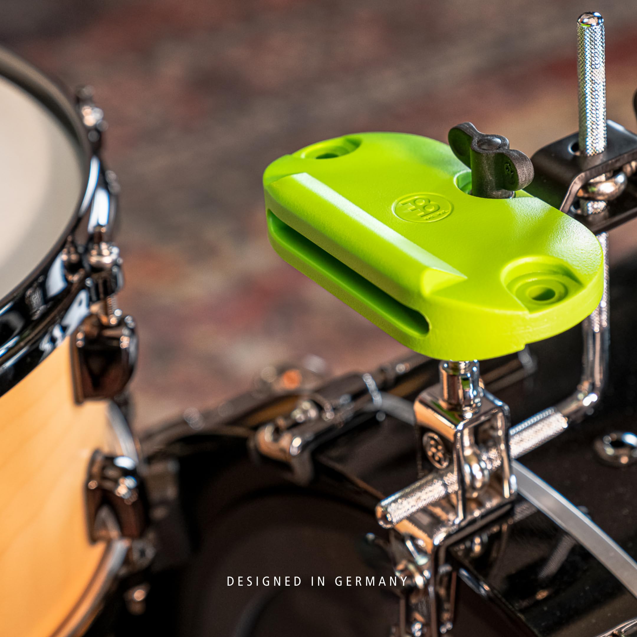 Meinl Percussion Percussion Block, High Pitch, Neon Green