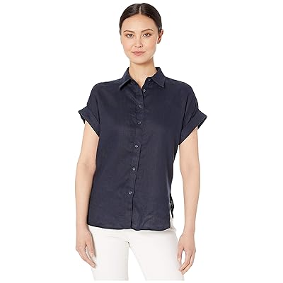 Lauren Ralph Lauren Linen Dolman Sleeve Shirt Women