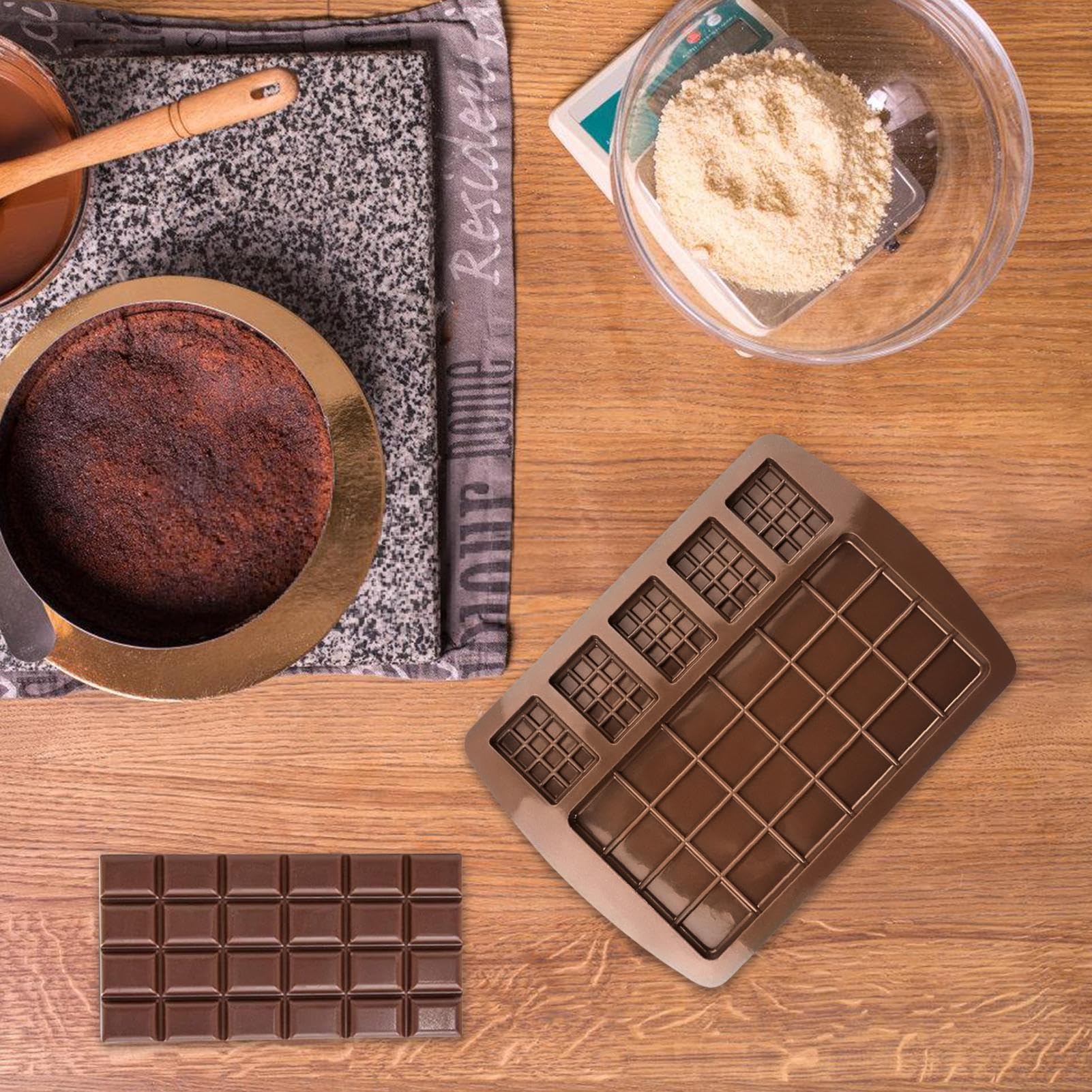 9 Moldes De Silico Bloques Para Hielo O Chocolate | Meses Sin Interés