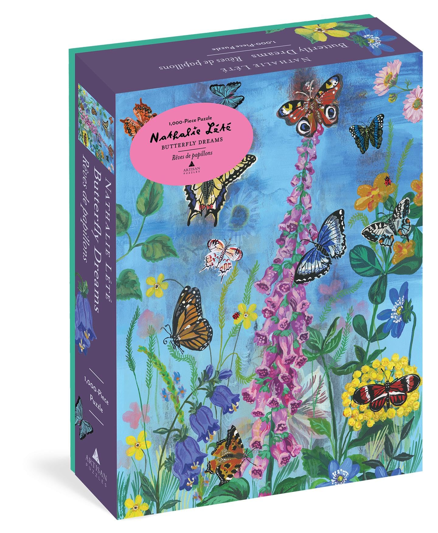 Nathalie Lt: Butterfly Dreams 1,000-Piece Puzzle by Nathali... - 9781648291753