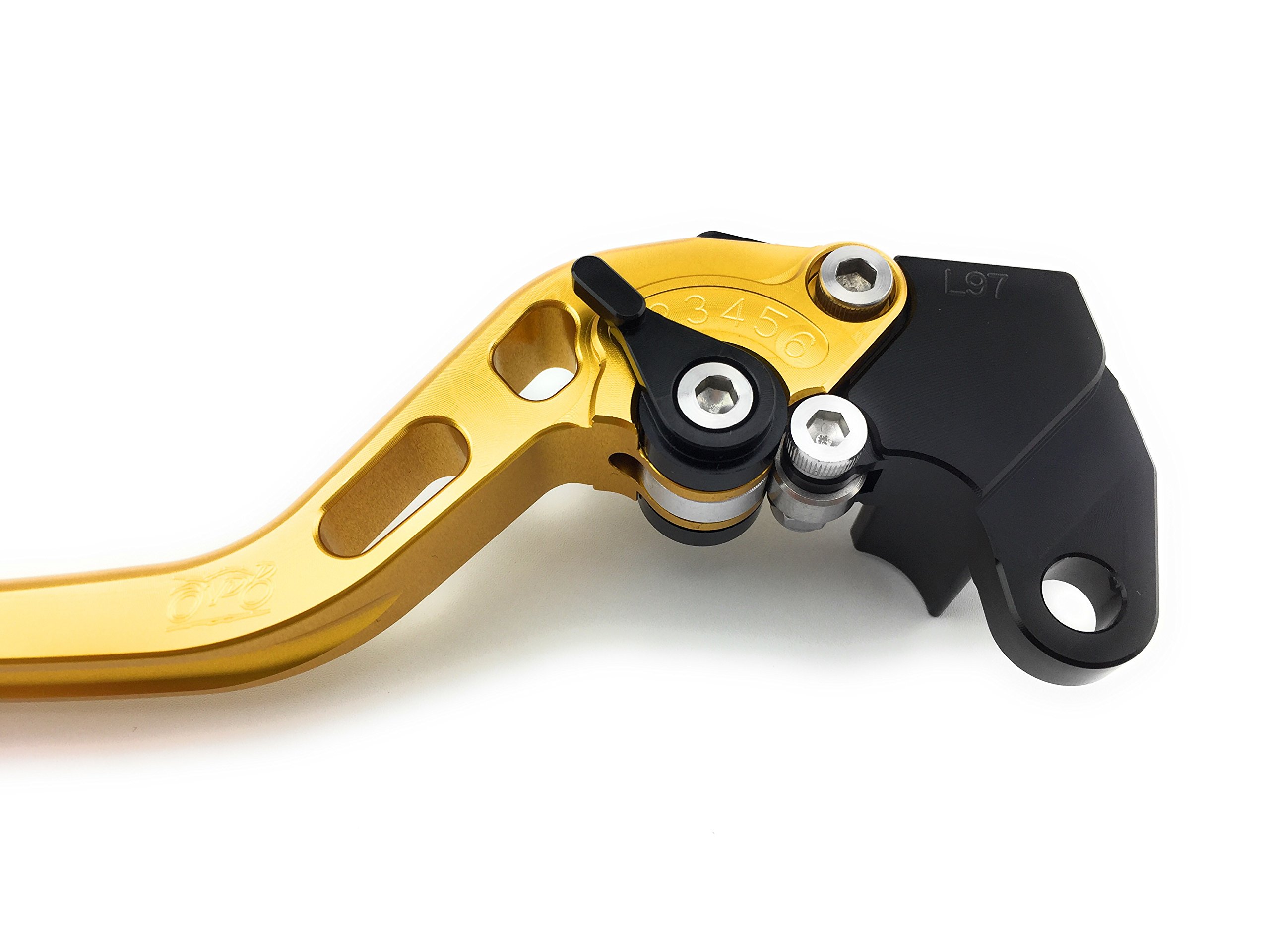 AVDB-moto Kupplungs- & Bremshebel Set Kurz, CNC Aluminium, Schwarz/blau – Für GSXR 750 2000-2003 & GSX-R 600 K1 K2 K3