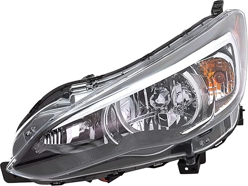Garage-Pro Faro delantero compatible con Subaru Impreza 2017-2022 y Crosstrek 2018-2023 lado del conductor