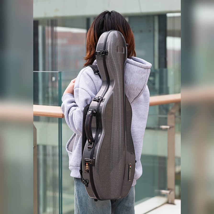 CHRISTINA バイオリンケース ダークゴールド カーボンファイバー　4/4 CHRISTINA バイオリンケース ダークゴールド カーボンファイバー 4/4