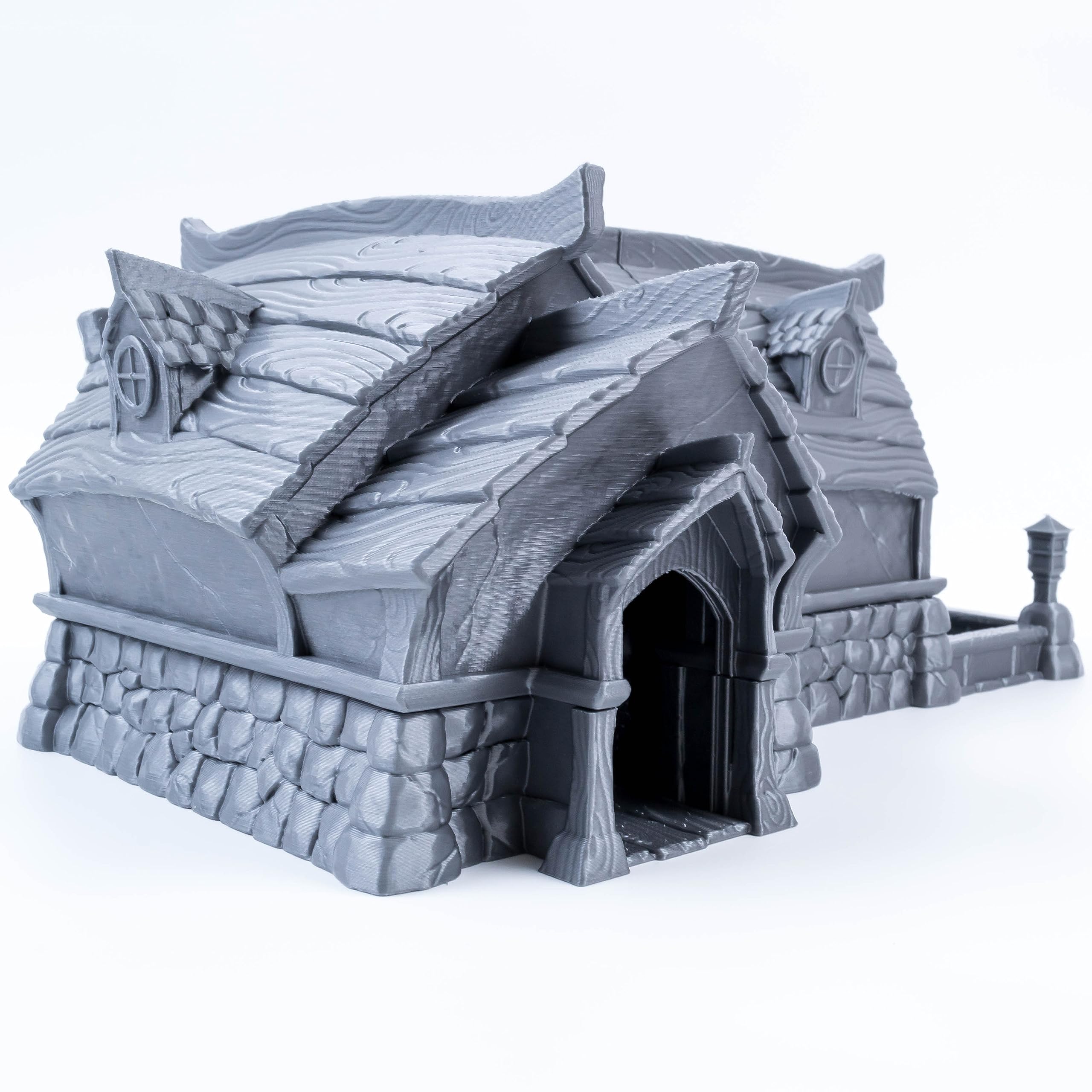Fishermen's Village - Juego de taberna de 28/32 mm, paisaje RPG de mesa sin pintar, perfecto para Dungeons & Dragons, Warhammer y otros juegos en miniatura