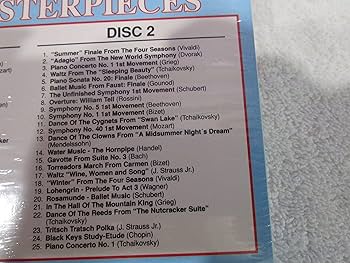 Tchaikovsky, Pyotr Il'yich, Mendelssohn, Felix [1], Mozart