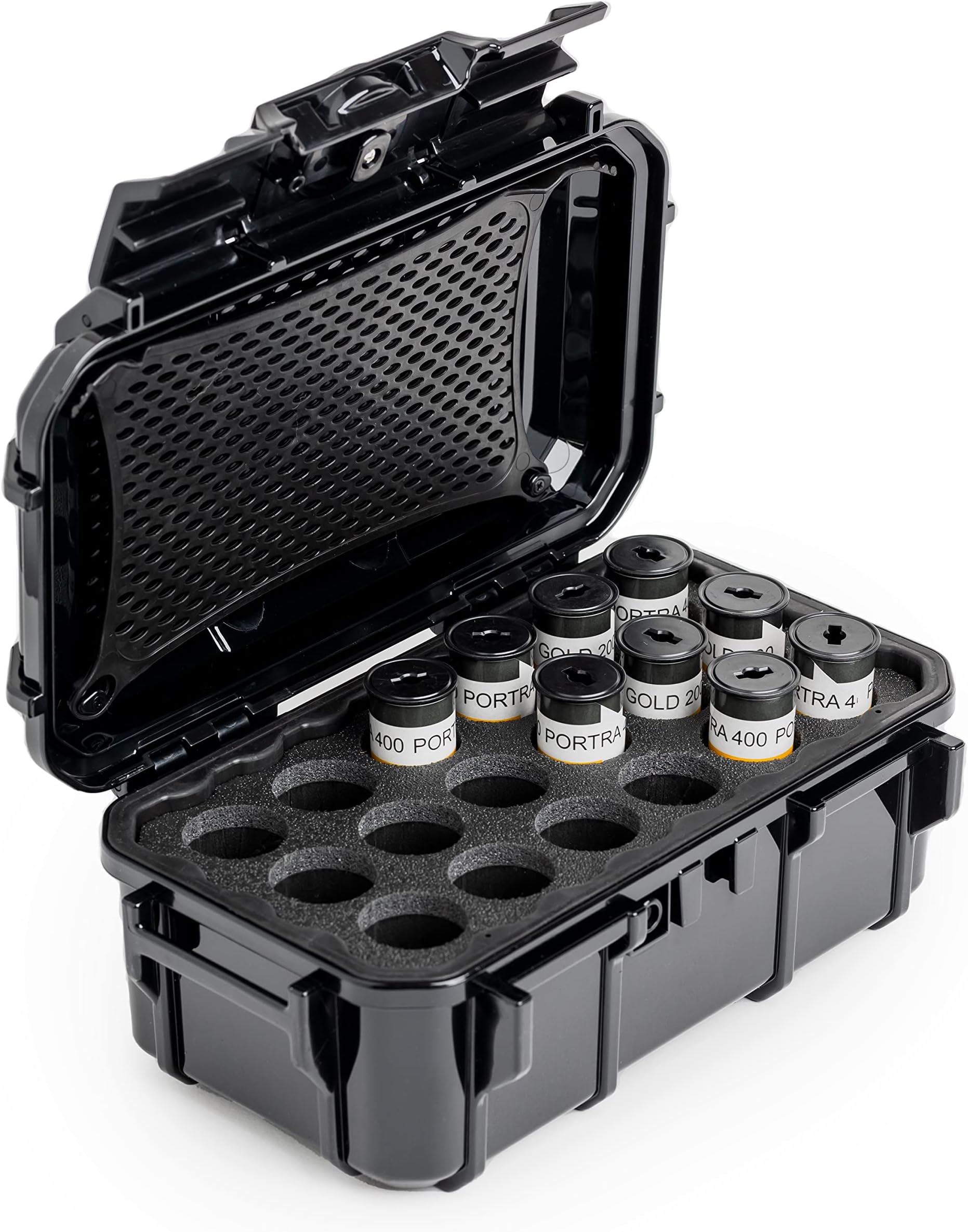 X Seahorse Film Carrying Storage Cases | 35mm Film | 120 Medium Format Film | Light Sealed, Waterproof, Crushproof | Keep Film Fresh While Refrigerated | Film Not Included