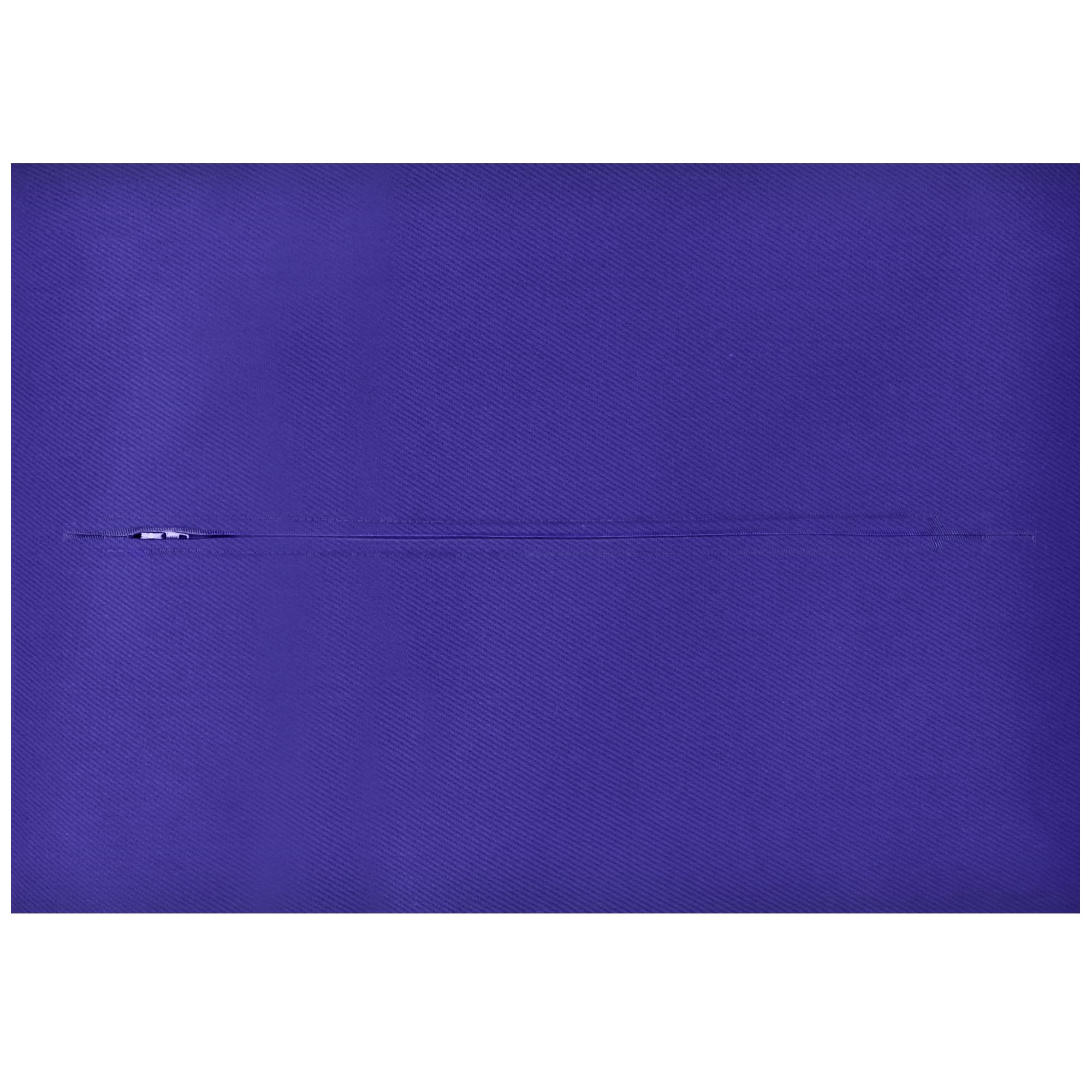 HappySnapGifts Cushion Back with Zip - (36cm x 25cm) (Cotton Fabric - Royal Blue)