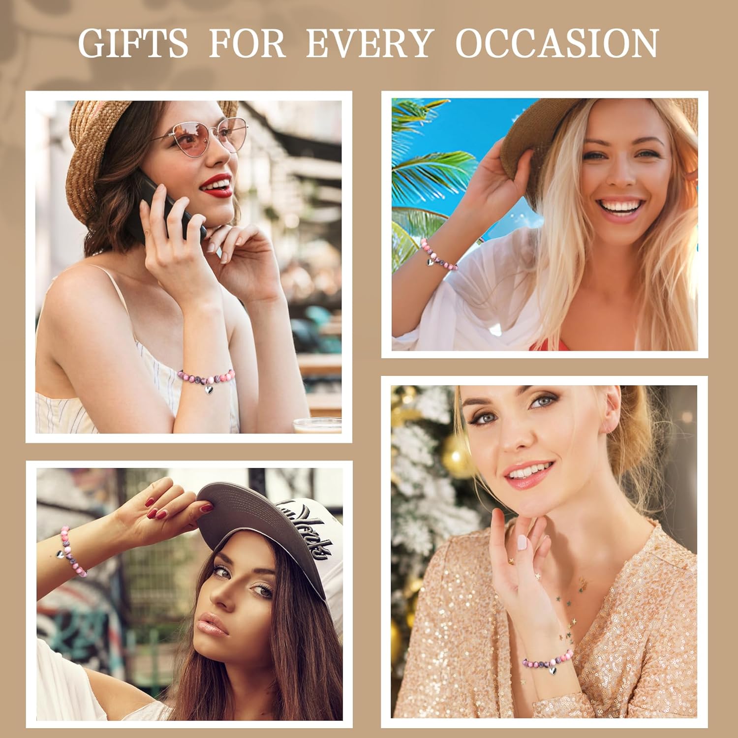 Appreciation Bracelet w/Heartfelt Card - Thank You Gift for Caregivers, Mentors & Life Blessings - Gemstone Keepsake for Grateful Hearts - Image 7