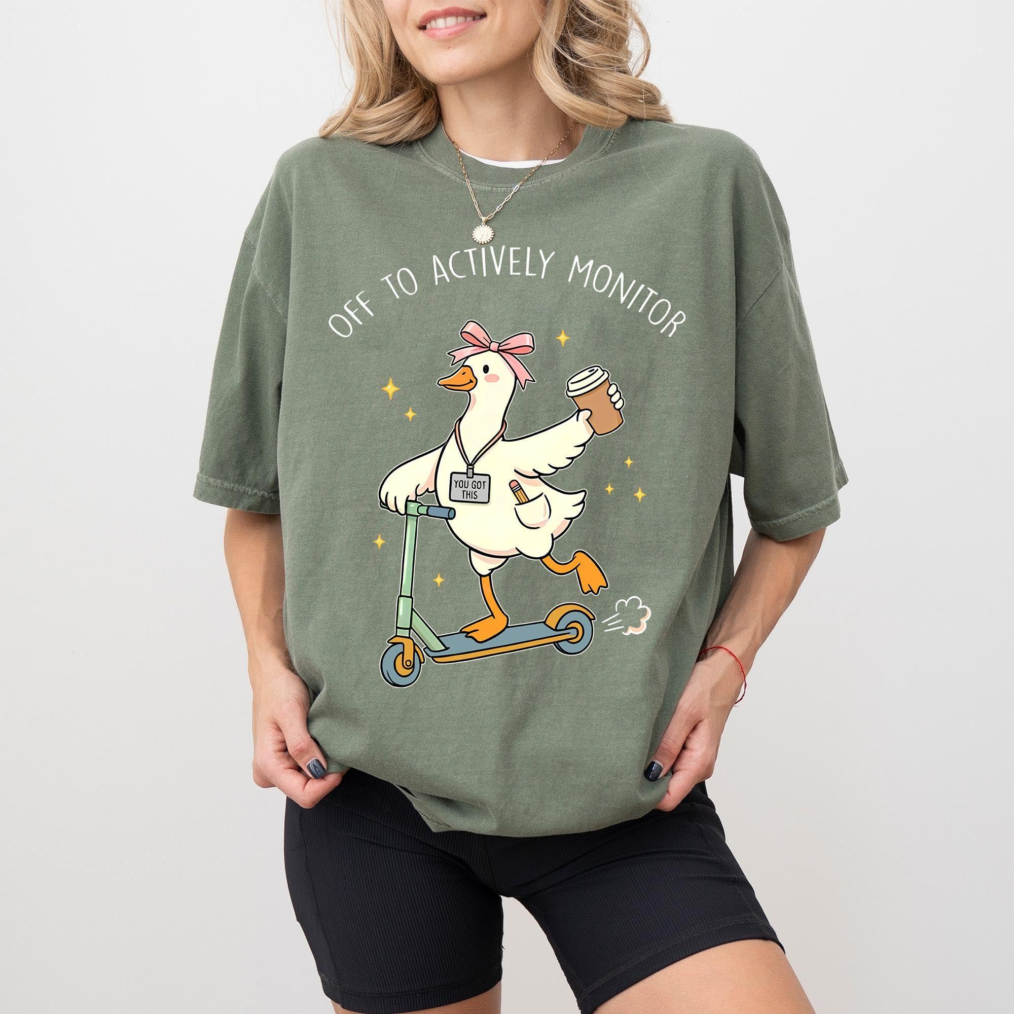 Teacher Testing Goose Shirt Comfort …