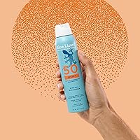 Vista 10 de BLUE LIZARD Sport Mineral Sunscreen Spray SPF 50+, marca recomendada por dermatólogos, protección UVA/UVB de amplio espectro, resistente al agua