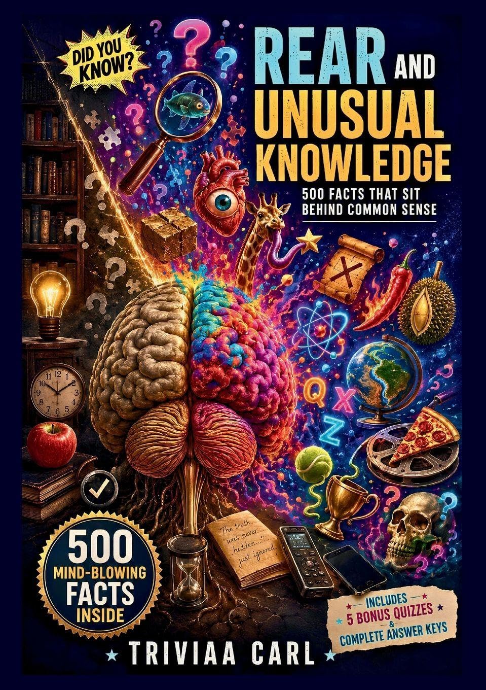 REAR AND UNUSUAL KNOWLEDGE: 500 Facts That Sit Behind Common Sense