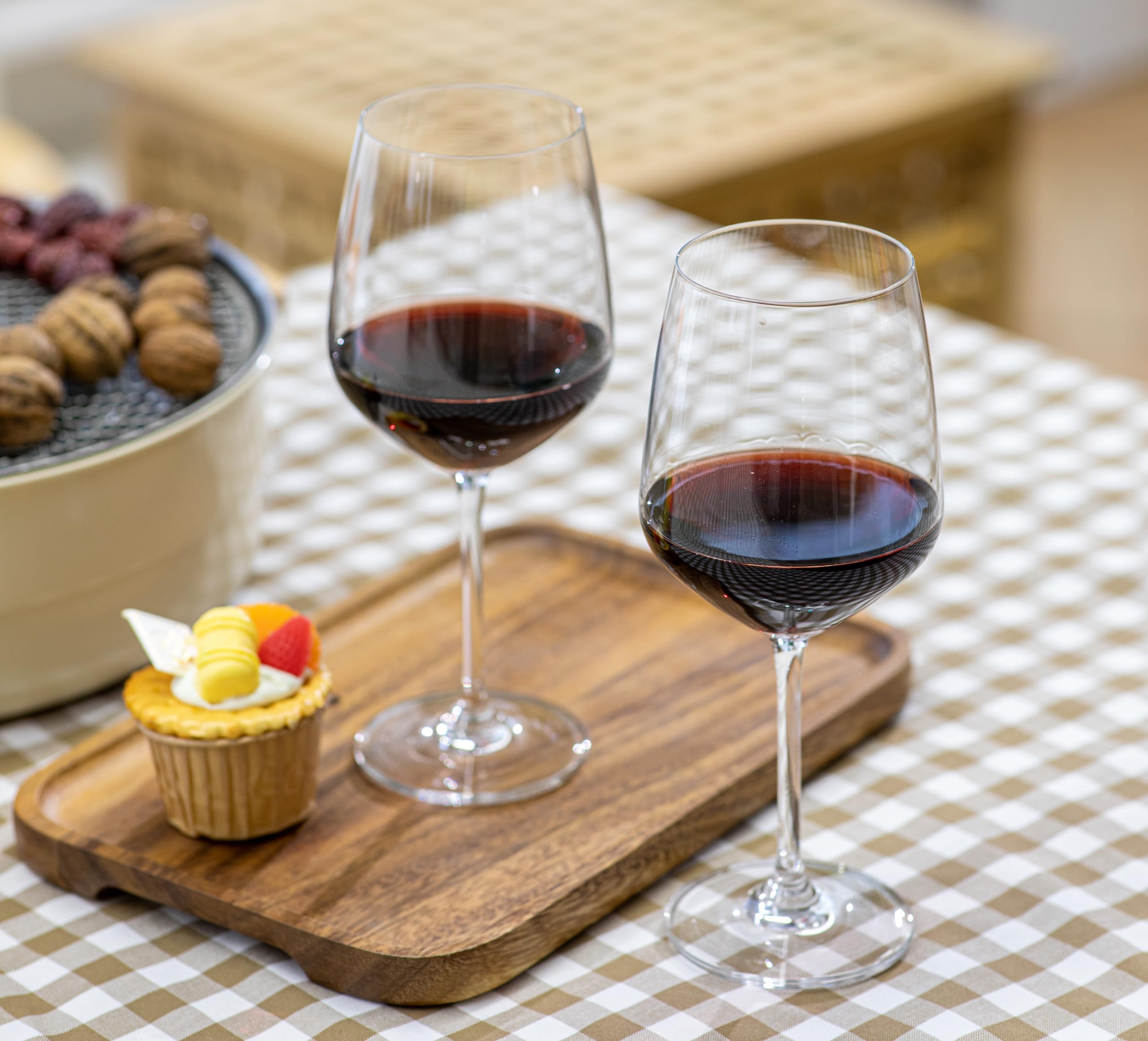 ECHTWERK Rotwein-Gläser 6er Set, 627 ml
