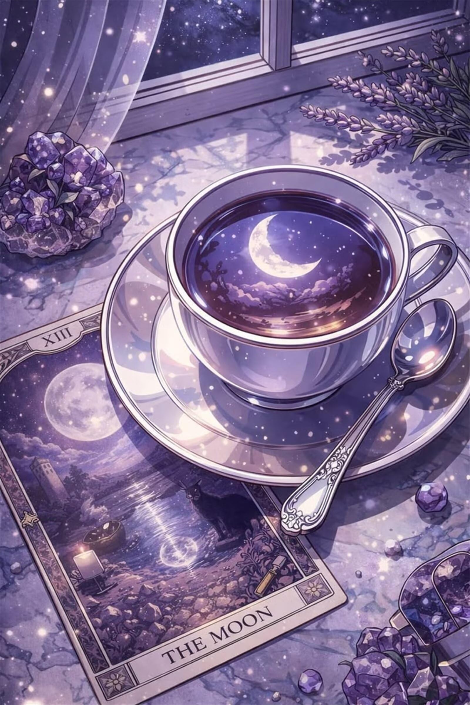 Puzzle 1314 Piezas Adultos Café a la luz de la Luna, Rompecabezas Adultos Dificil 75x50cm, Estimula la Concentración y Antiestrés, Juego de Habilidad para Toda la Familia