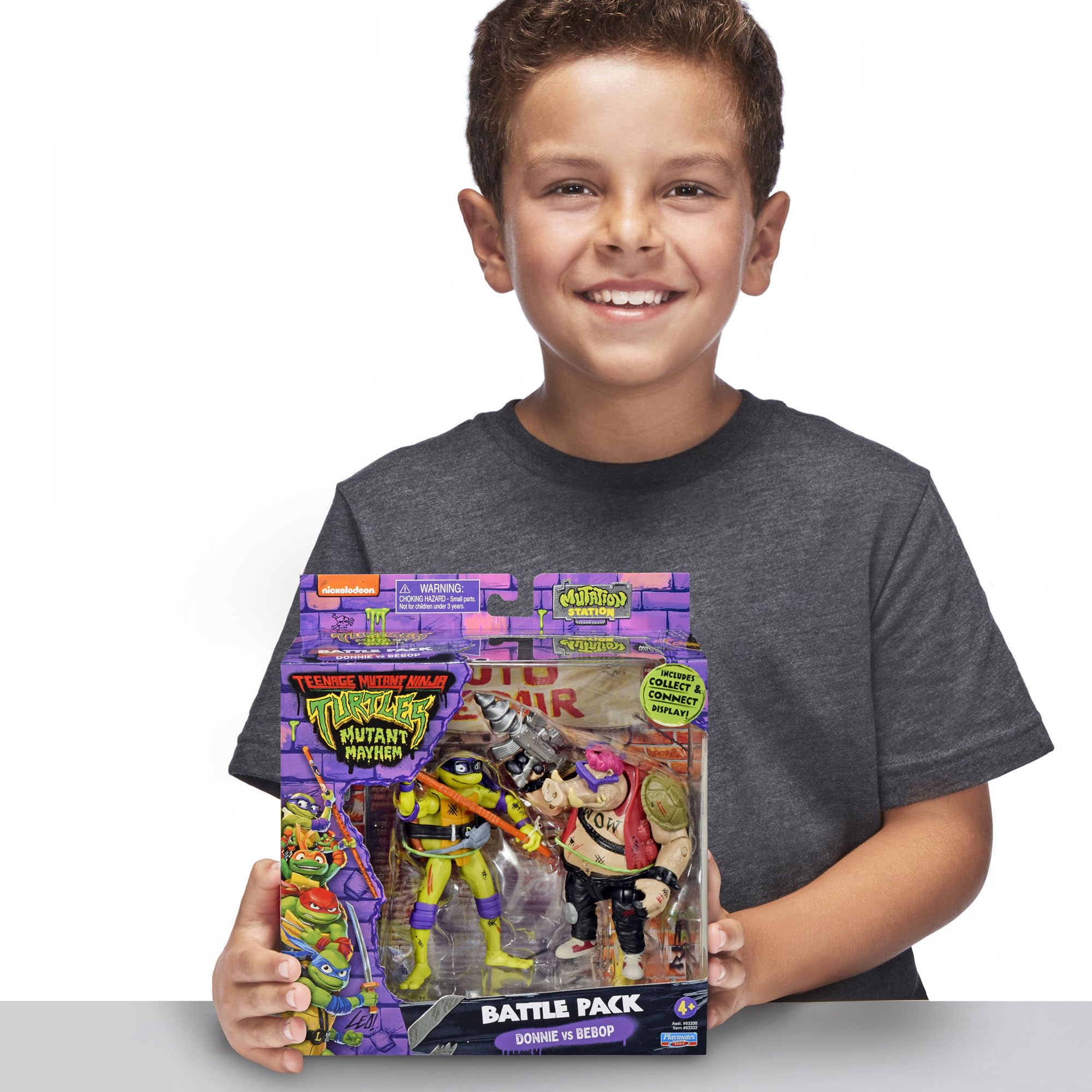 Teenage Mutant Ninja Turtles Donatello Contre Bebop
