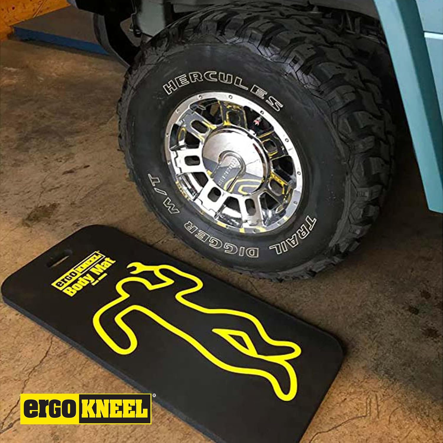 Body Mat | 41' x 17' x 1' Kneeling Pad | Heavy-Duty Foam Anti-Fatigue Mat for Severe Kneeling & Industrial Use